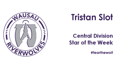 Tristan Slot Earns Central Division Star of the Week