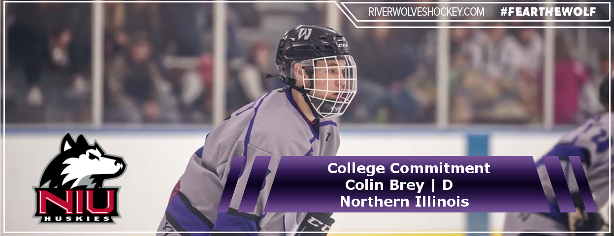 Colin Brey College Commitment Wausau RiverWolves Hockey